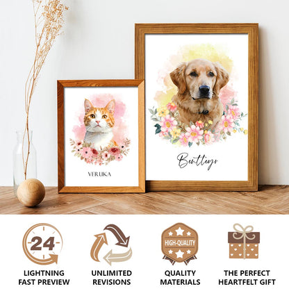 Dreamy Whiskers - Floral