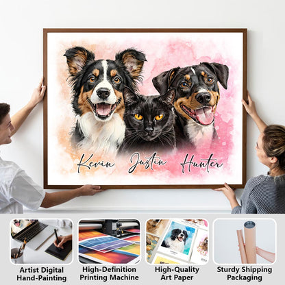 Dreamy Whiskers - Rainbow