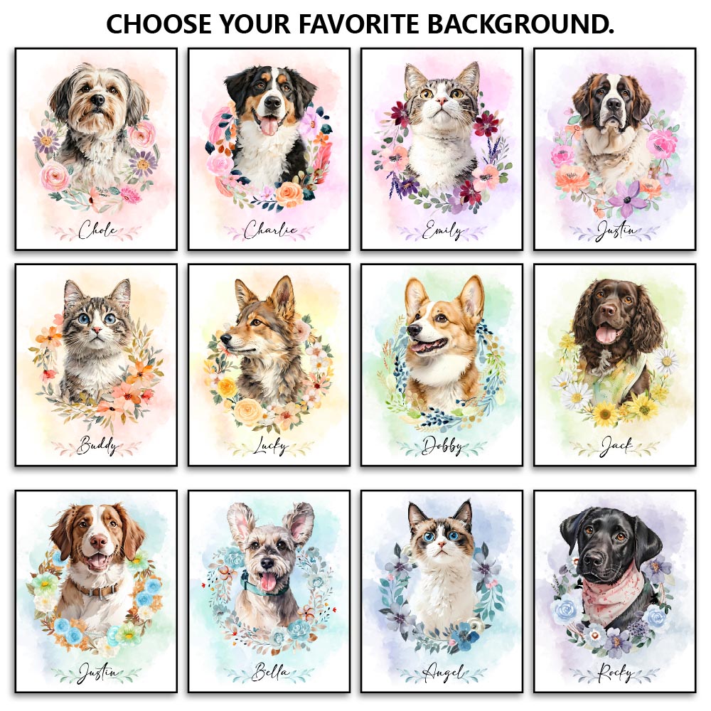 Dreamy Whiskers - Wreath